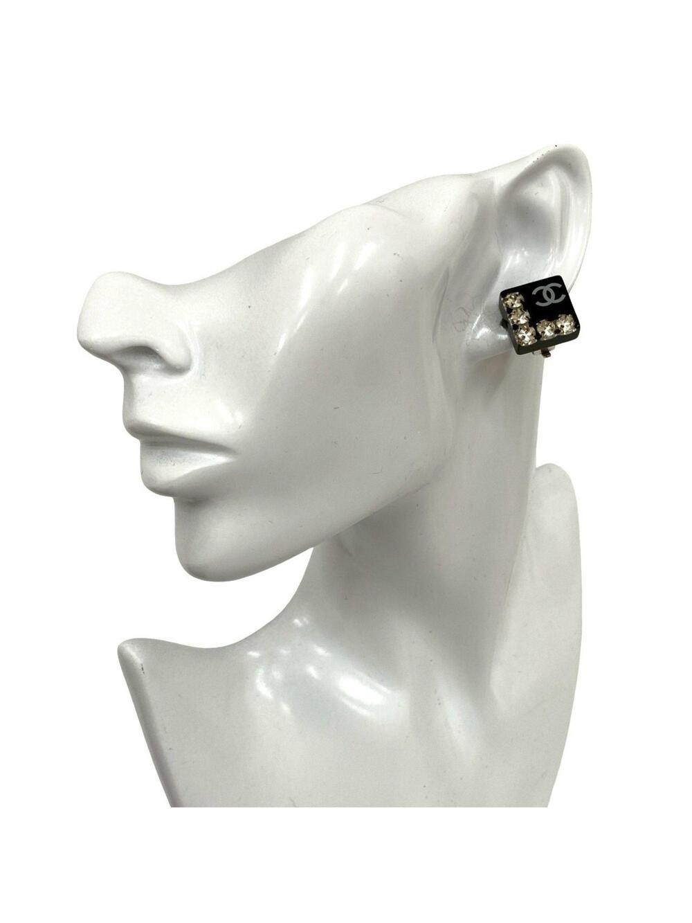 Chanel Cc Logo Earrings Metal #209689C62B